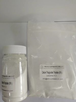 Rozpuszczalne w wodzie surowce chemiczne Tioglikol wapnia C2H6CaO4S3