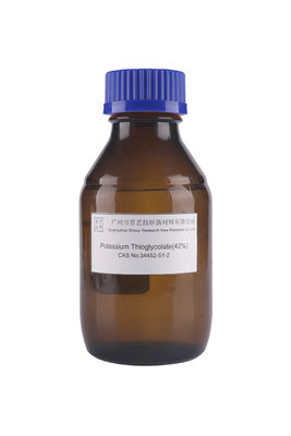 Bezbarwny płyn potasu tioglikolu 42% Assay CAS 34452-51-2 Do usuwania włosów