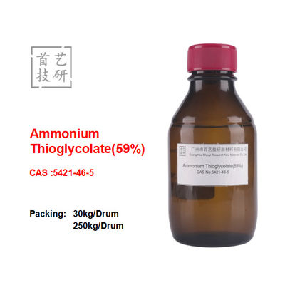 Stabilny Niski toksyczny Thioglycolate Ammonium Perm Roztwór dla pięknych długotrwałych fal 2-8C