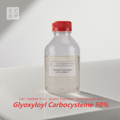Glyoksyloyl Karboksysteina 50% do wyprostowania włosów Gęstość włosów 1,27-1,37 g/ml Formuła do profesjonalnego wyprostowania włosów