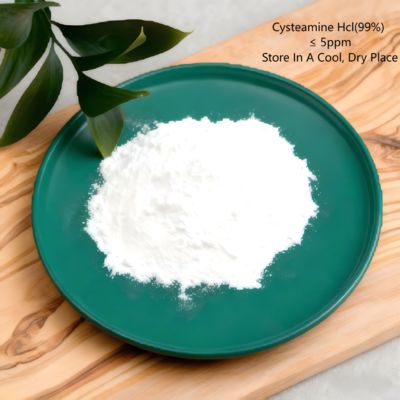 Temperatura topnienia 95-98°C pH 3.0-5.0 Numer CAS 156-57-0 Chlorowodorek cysteaminy do zastosowań przemysłowych